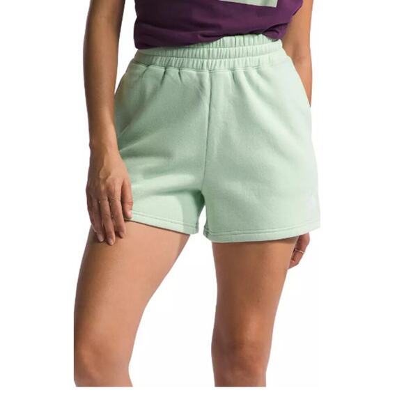 The North Face Women's Misty Sage Evolution Fleece Short Size L - Picture 1 of 8
